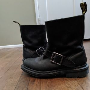 Dr Martens Slip on Meg Biker Boots